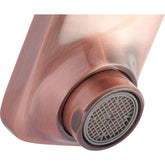 Cornat "NOIR ROUND" Waschtisch-Einhebelmischer (kupfer)